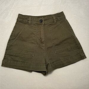 High waisted shorts